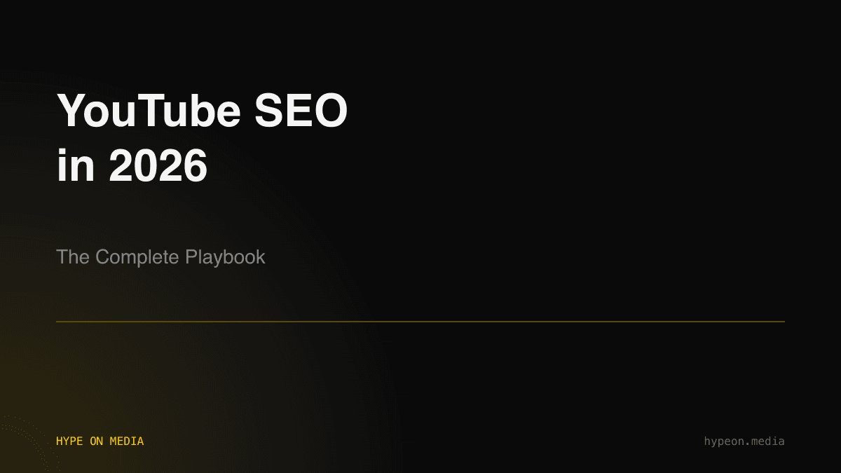 YouTube search results showing optimized video metadata