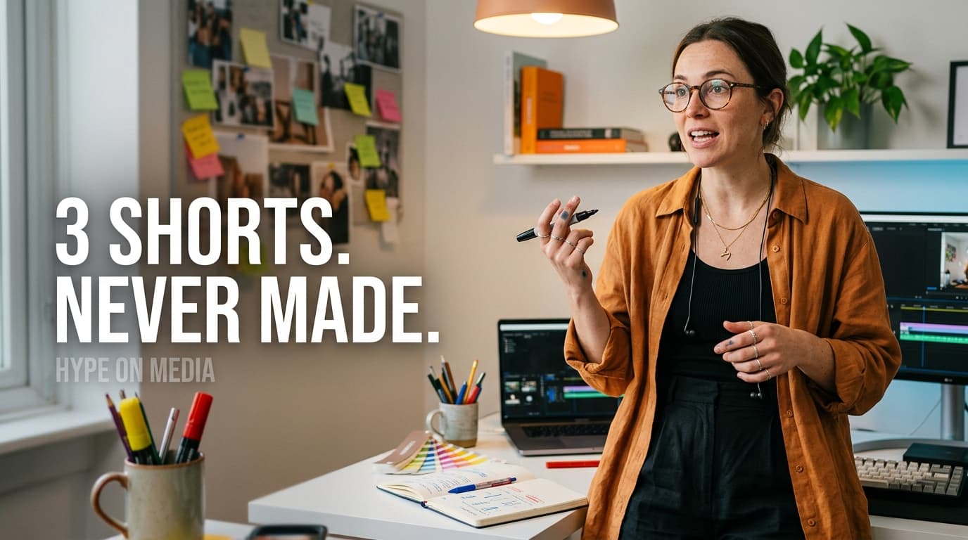 Diagram showing YouTube Remix workflow converting long-form video into multiple Shorts clips