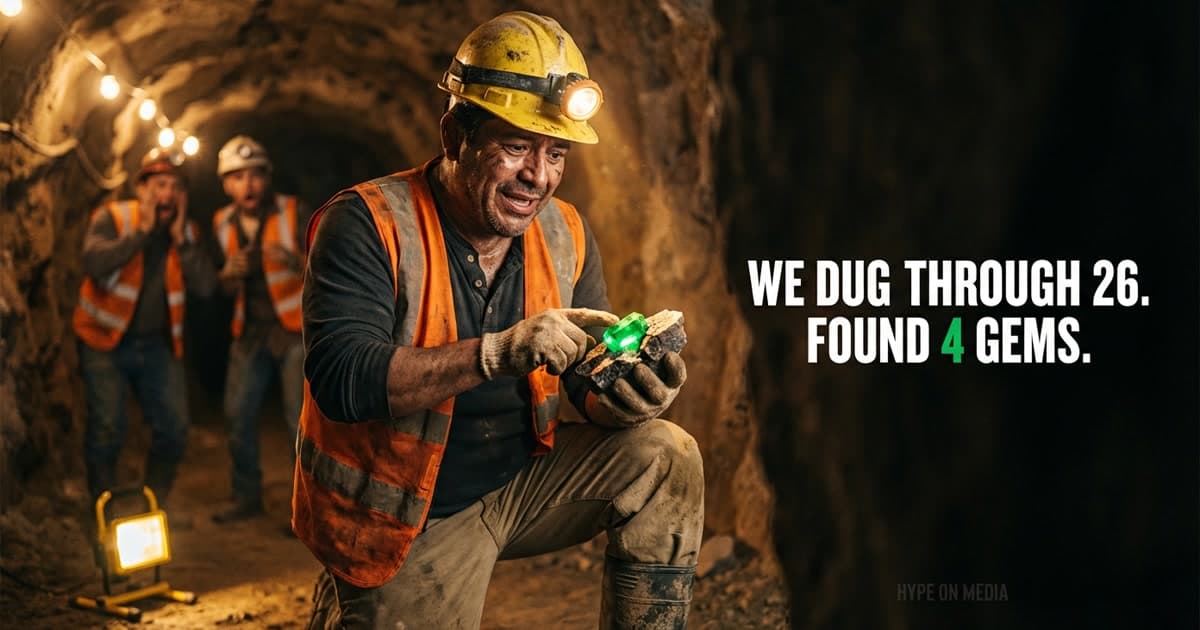 Control room operator monitoring 26 screens at night, only 4 showing live data while the rest display static